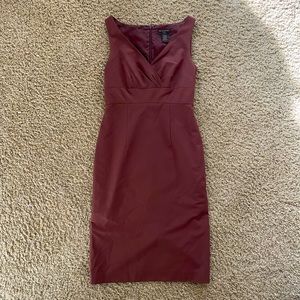 banana republic cross neck dress